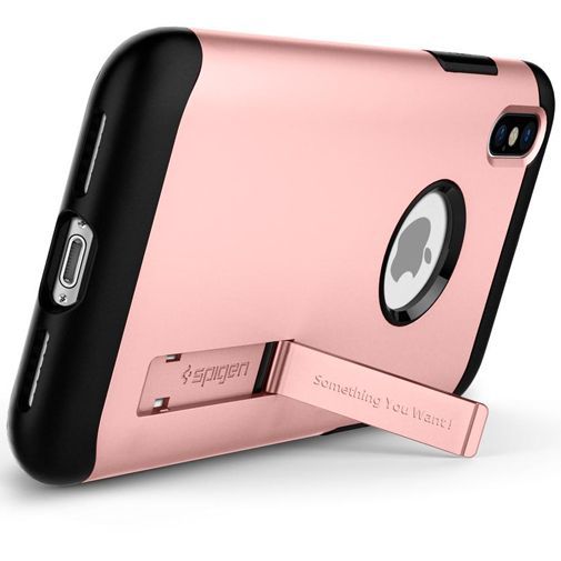 Spigen Slim Armor Case Rose Gold Apple iPhone X