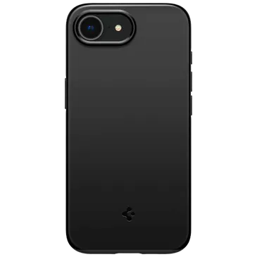 Spigen Thin Fit MagFit Plastic Back Cover Black Apple iPhone 16e