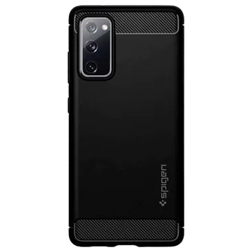 Spigen TPU Rugged Armor Book Cover Samsung Galaxy S20 FE Svart