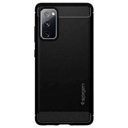 Spigen TPU Rugged Armor Book Cover Samsung Galaxy S20 FE Black