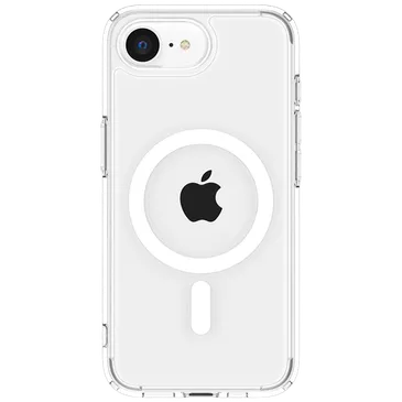 Spigen Ultra Hybrid MagFit Plastique Back Cover Transparent/Blanc Apple iPhone 16e