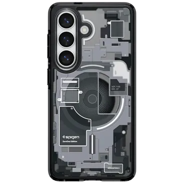 Spigen Ultra Hybrid MagFit Zero One Back Cover Black Samsung Galaxy S26+