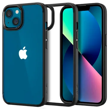 Spigen Ultra Hybrid TPU Back Cover Schwarz Apple iPhone 13 Mini