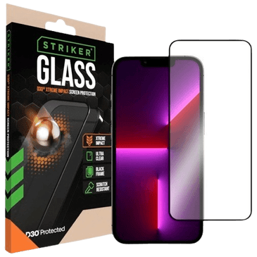 Striker D3O Tempered Glass Edge To Edge Screen Protector Apple iPhone 12/12 Pro
