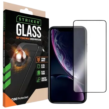 Striker D3O Tempered Glass Edge To Edge Screen Protector Apple iPhone 15 Pro Max