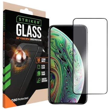 Striker D3O Tempered Glass Edge To Edge Screen Protector Apple iPhone 15 Pro