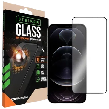 Striker D3O Tempered Glass Edge To Edge Screen Protector Apple iPhone 7/8/SE 2020/2022