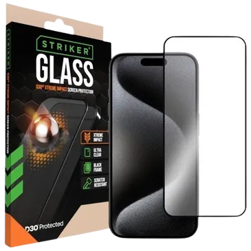 Striker D3O Tempered Glass Edge To Edge Screen Protector Apple iPhone XR/11