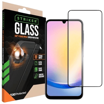 Striker D3O Herdet Glass Edge To Edge Skjermbeskytter Samsung Galaxy A25 5G
