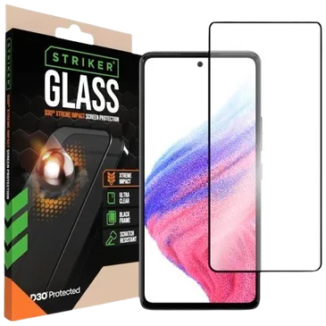 Striker D3O Tempered Glass Edge To Edge Screen Protector Samsung Galaxy A52/A52S 5G/A53 5G