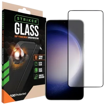 Striker D3O Tempered Glass Edge To Edge Screen Protector Samsung Galaxy S22 5G/S23 5G