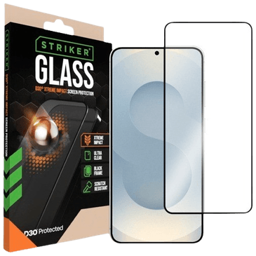 Striker D3O Tempered Glass Edge To Edge Screen Protector Samsung Galaxy S24+ 5G/S25+ 5G