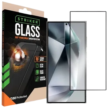 Striker D3O Tempered Glass Edge To Edge Screen Protector Samsung Galaxy S24 Ultra 5G