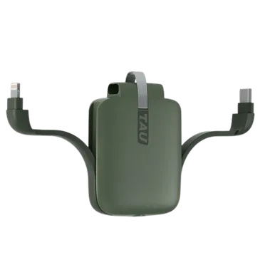 Rolling Square Tau Mini Powerbank 1400Mah Groen