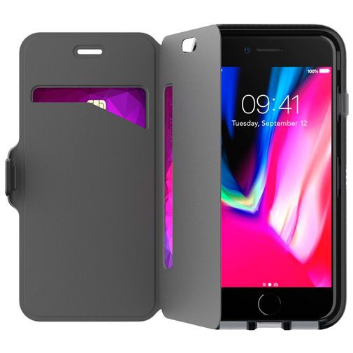 Tech21 Evo Wallet Case Black Apple iPhone 7/8