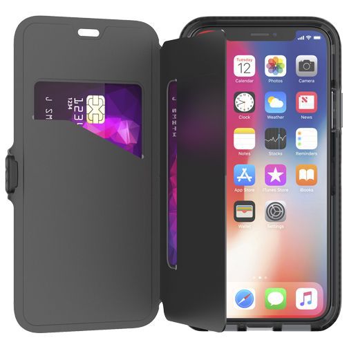 Tech21 Evo Wallet Case Black Apple iPhone X/XS