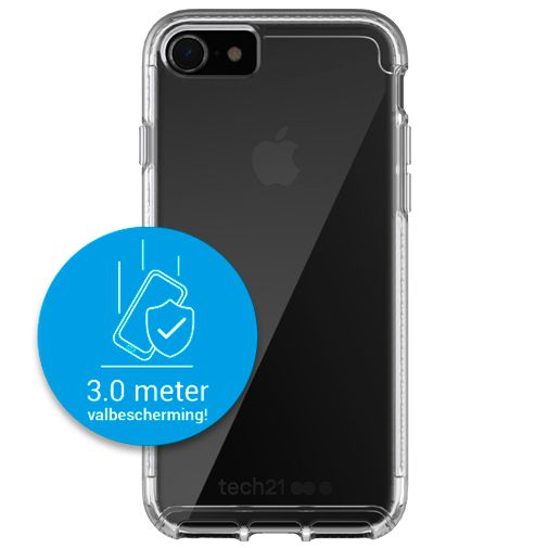 Oxideren medeleerling Vrijstelling Tech21 Pure Case Clear Apple iPhone 7/8/SE 2020 - Belsimpel