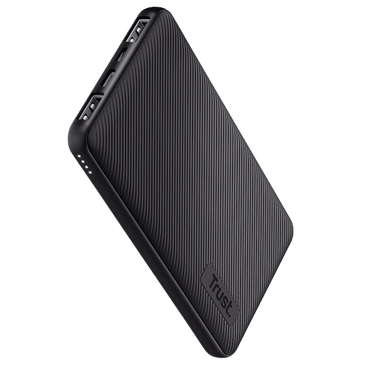 Trust Primo Powerbank 10.000mAh Eco Schwarz