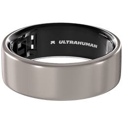 Ultrahuman Sormus Air Naturel Titanium Sormuksen Koko 13
