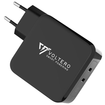 Voltero C100 Dual USB Fast Charger 100W Black