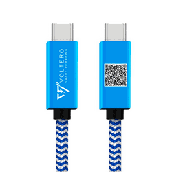 Voltero USB-C - USB-C Kabel 2 Meter Blå