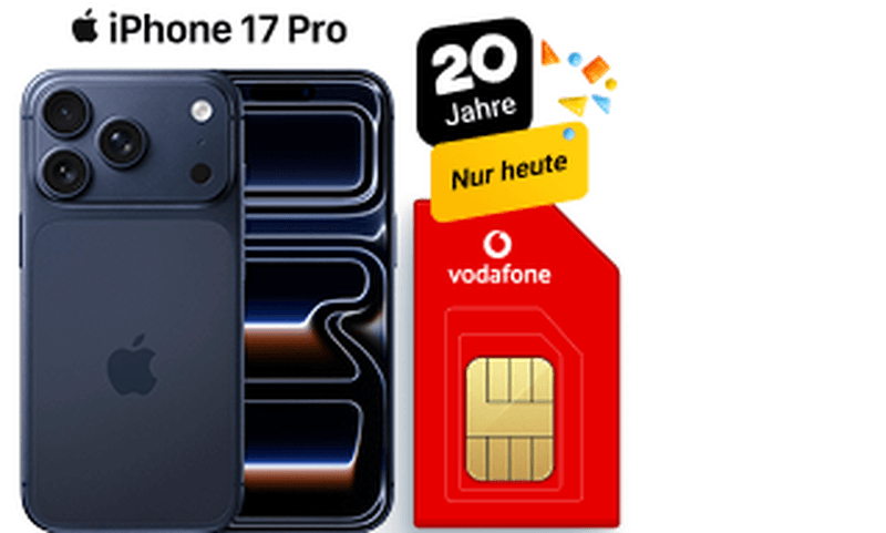 Sichere Dir diesen Jubiläums-Deal mit dem iPhone 17 Pro