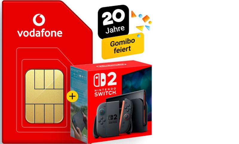 Erhalte eine Nintendo Switch 2 mit Deinem neuen Vertrag