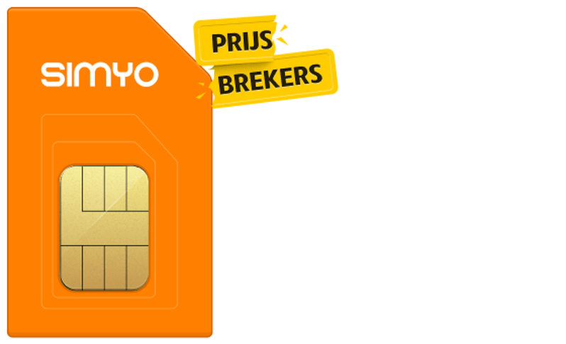 Ontvang nu €100,- cashback bij Simyo
