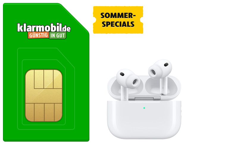 Erhalte AirPods Pro 3 mit Deinem Vertrag