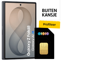 Ontdek de nieuwe Galaxy Z Fold8 met Odido 