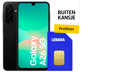Krijg alleen vandaag de Galaxy A26 5G cadeau!