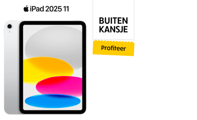 De iPad 2025 11 WiFi extra scherp geprijsd