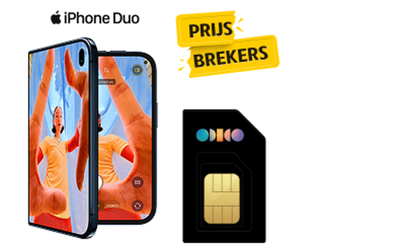 De eerste vouwbare iPhone ooit