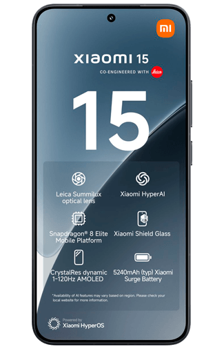 Xiaomi 15 12GB/256GB Black - buy - Gomibo.cy