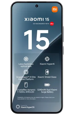 Xiaomi 15 12GB/512GB Nero