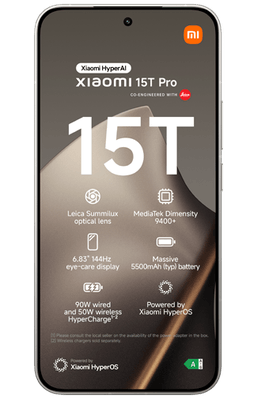 Xiaomi 15T Pro 12GB/512GB Grijs - kopen - Belsimpel