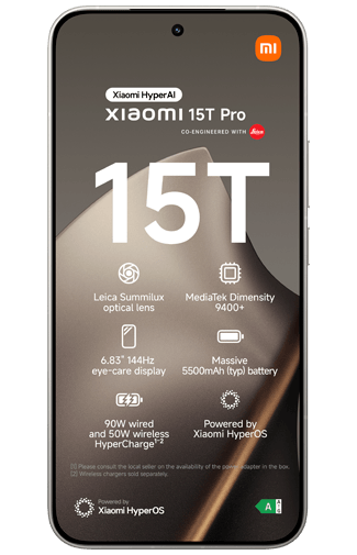 Xiaomi 15T Pro 12GB/512GB Grijs - kopen - Gomibo.be