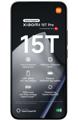 Xiaomi 15T Pro 12GB/512GB Zwart - kopen - Belsimpel