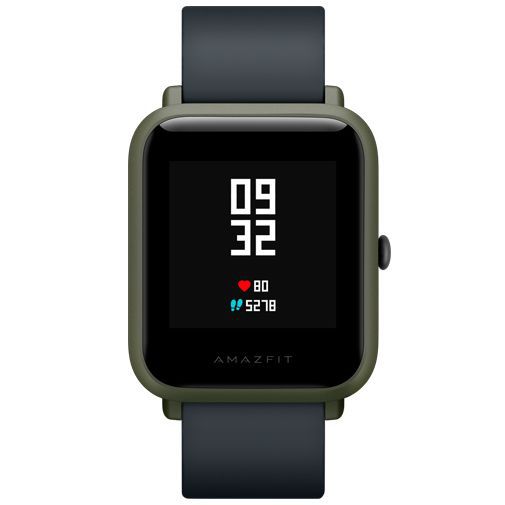 Huami amazfit bip 2025 kokoda green smartwatch