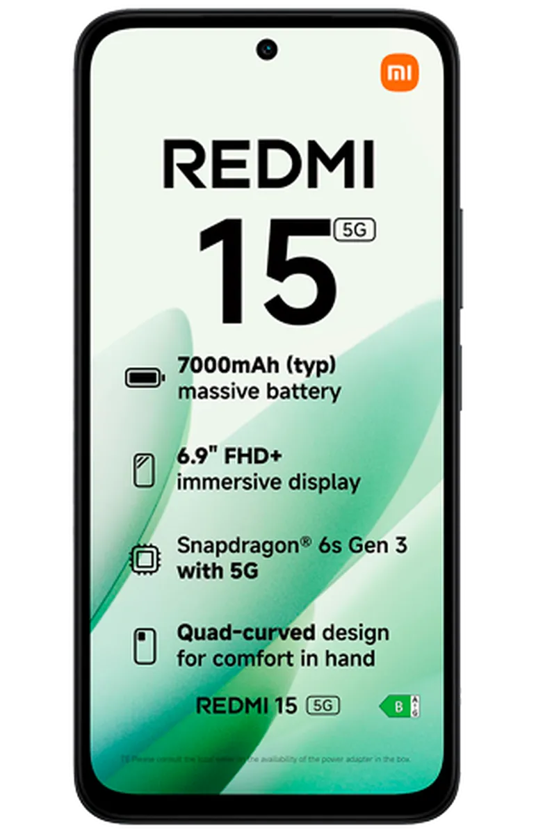 REDMI 15 5G 128GB Black