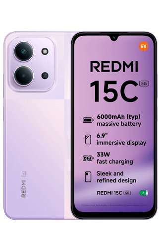 Xiaomi Redmi 15C 5G 256GB Purple - buy - Gomibo.no