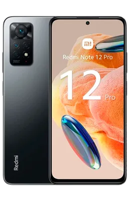 Xiaomi Redmi Note 12 Pro 4G 6GB/128GB Svart
