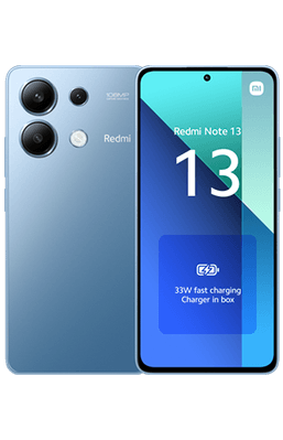 ▷ Xiaomi Redmi Note 13 16,9 cm (6.67) SIM doble Android 13 4G USB Tipo C 6  GB 128 GB 5000 mAh Azul