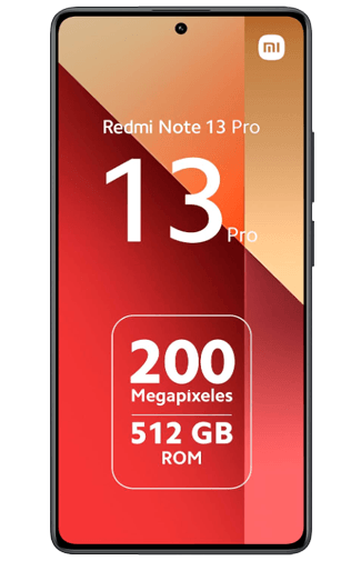 Móvil Xiaomi Redmi Note 13 Pro 6.67 12GB 512GB negro