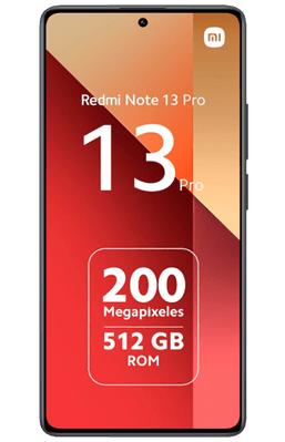Xiaomi Redmi Note 13 Pro Smartphone 6,67'' 12GB RAM 512GB Nero – Dual SIM, Fotocamera Tripla, AMOLED 120Hz
