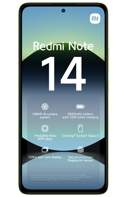 Xiaomi Redmi Note 14 6GB/128GB Green