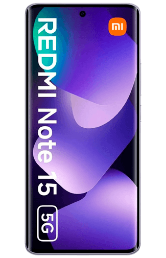 Xiaomi Redmi Note 15 5G 6GB/128GB Paars