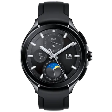 Xiaomi Watch 2 Pro 4G Black (Black Rubberen Strap)