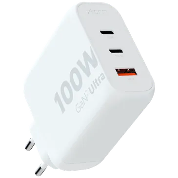 Xtorm Gan2 Ultra USB 2-USB-C Hurtiglader 100W Hvit