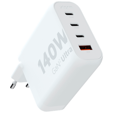 Xtorm Gan2 Ultra USB 3-USB-C Cargador Rápido 140W Blanco